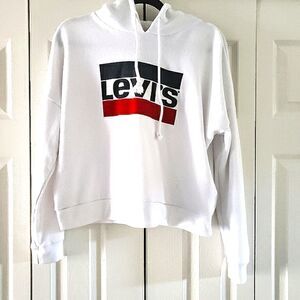 Levi's Logo Pullover Hoodie, Women's Small